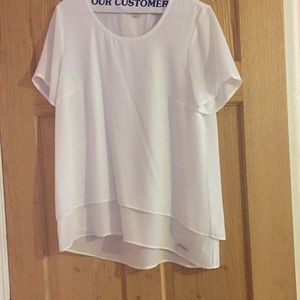 Michael Kors White Open back Top in Small